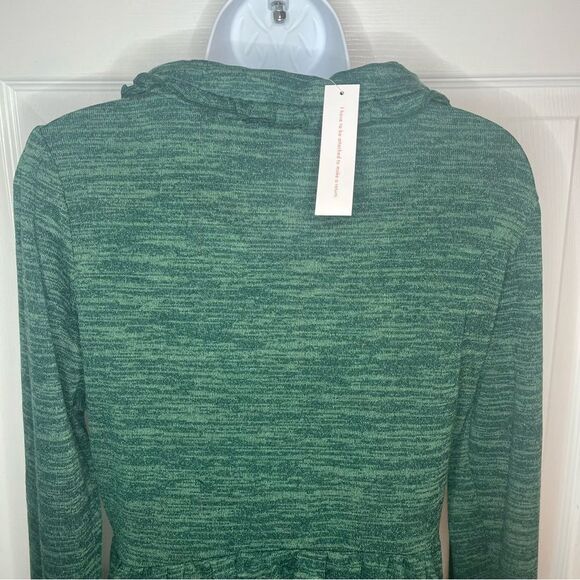 Modcloth Emerald Green Touched by Time Ruffle Accent Buffalo Plaid Bow M NWT - Picture 10 of 13